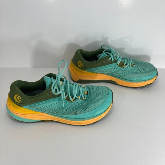 Topo Athletic Ultraventure 2 Trail Running Shoes Women’s Size 11 Turquoise Gold - Picture 4 of 12